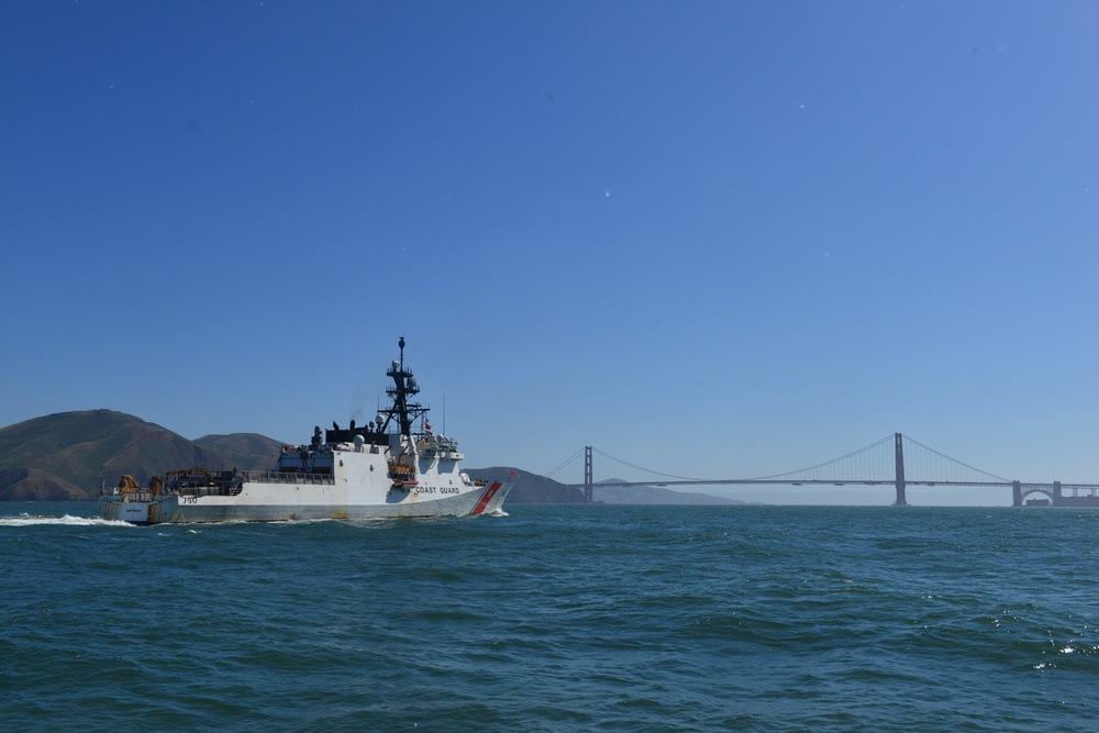 California-based Coast Guard cutter returns home after 164-day, 32,000 nautical-mile patrol to the Western Pacific