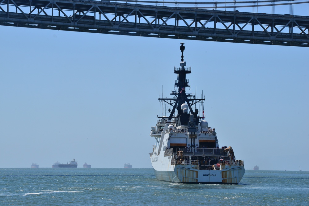 California-based Coast Guard cutter returns home after 164-day, 32,000 nautical-mile patrol to the Western Pacific