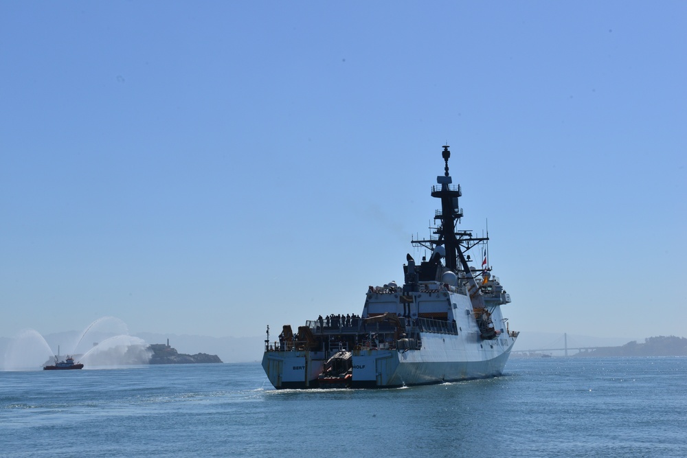 California-based Coast Guard cutter returns home after 164-day, 32,000 nautical-mile patrol to the Western Pacific