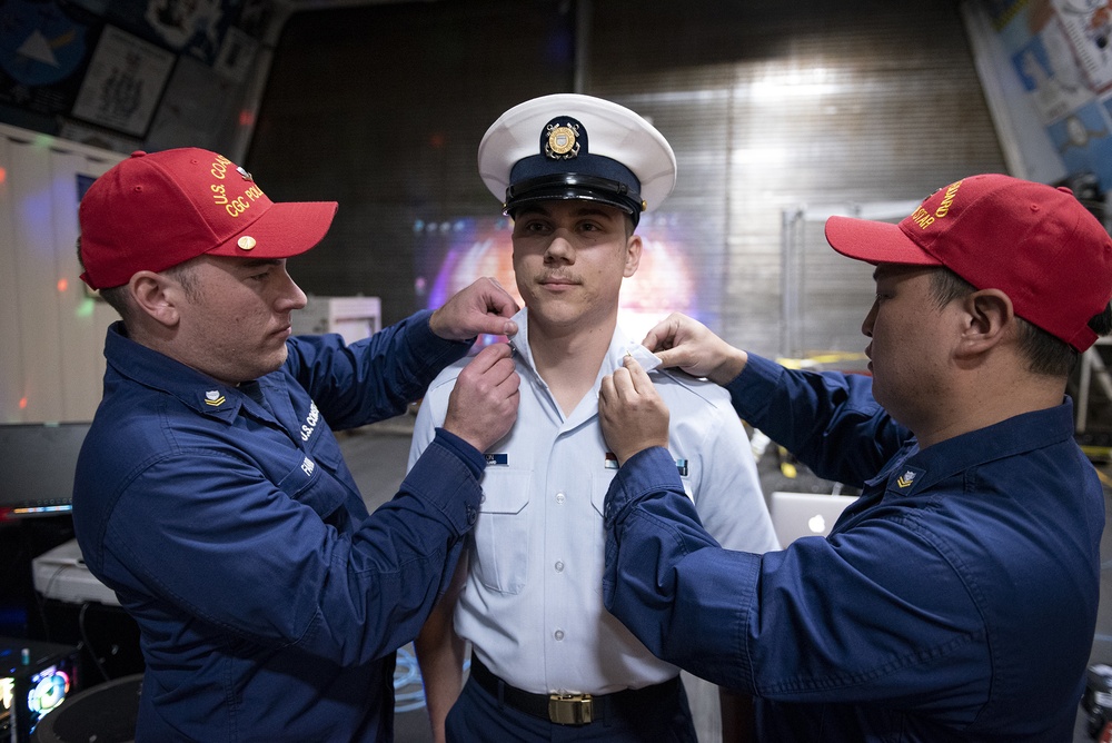 Tulelake, Calif., native becomes first to receive Coast Guard advancement in the 2020 decade