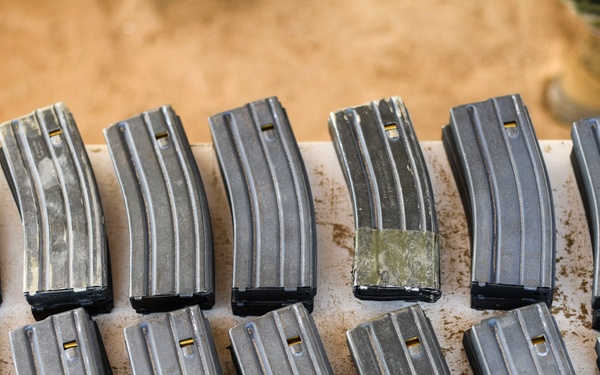 386 AEW Airmen, leadership test weapon ability at Udari Range