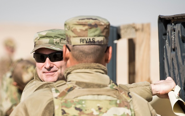 386 AEW Airmen, leadership test weapon ability at Udari Range