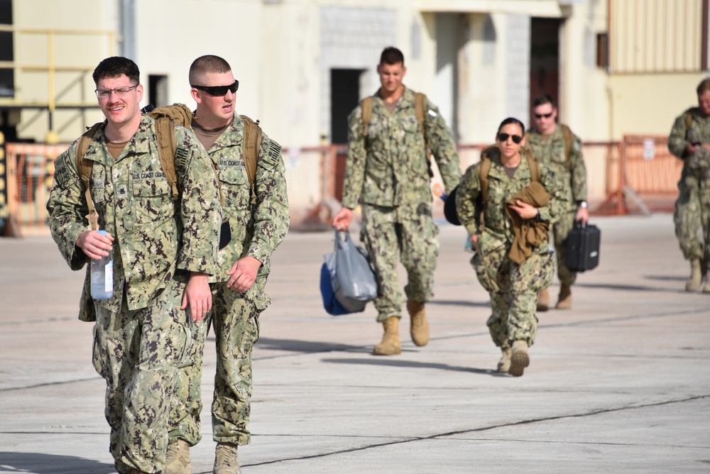 U.S. Coast Guard Port Security Unit (PSU) 301 Return from Deployment