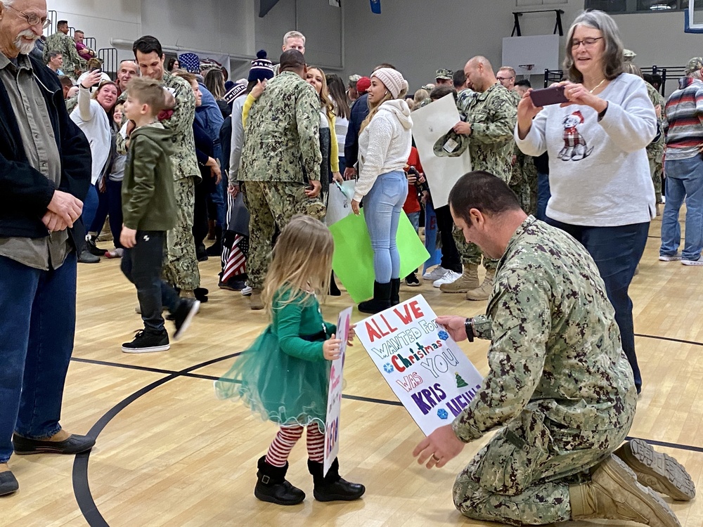 U.S. Coast Guard Port Security Unit (PSU) 301 Return from Deployment