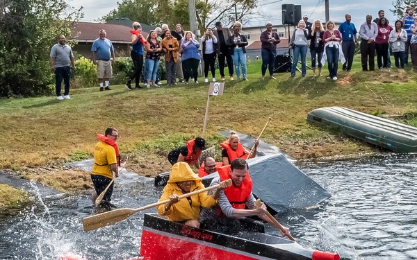 Engineers defend title at annual boat race