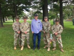 Drill sergeants save Family from burning vehicle