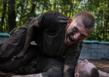 cadets learn modern Army combatives