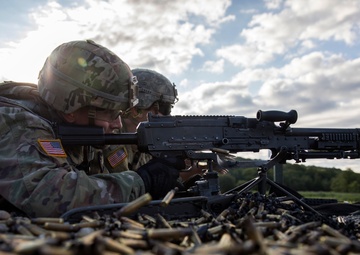 New Bravo Co. cadets fire M240B