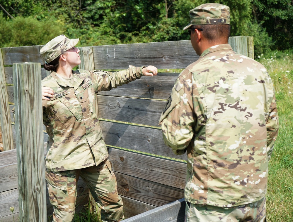 55th Maneuver Enhancement Brigade Soldiers take to the Grenade Range during Annual training
