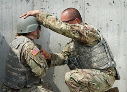 55th Maneuver Enhancement Brigade Soldiers take to the Grenade Range during Annual training