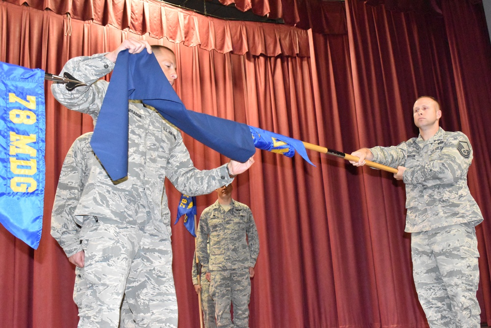 78th MDG squadrons reform to focus on readiness, efficiency