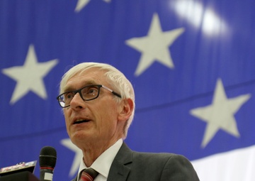 Wisconsin Guard rocket artillery unit reunites with families after deployment