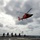 U.S. Coast Guard Cutter Bertholf crew conducts helicopter operations in the Philippine Sea