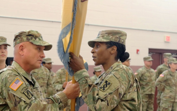 Passing the guidon