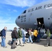 Civilian maintainers take orientation flight