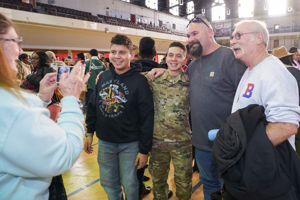Maryland Army National Guard Troops Deploy to Poland