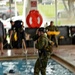 Coast Guard Port Security Unit 312 servicemembers conduct water survival training