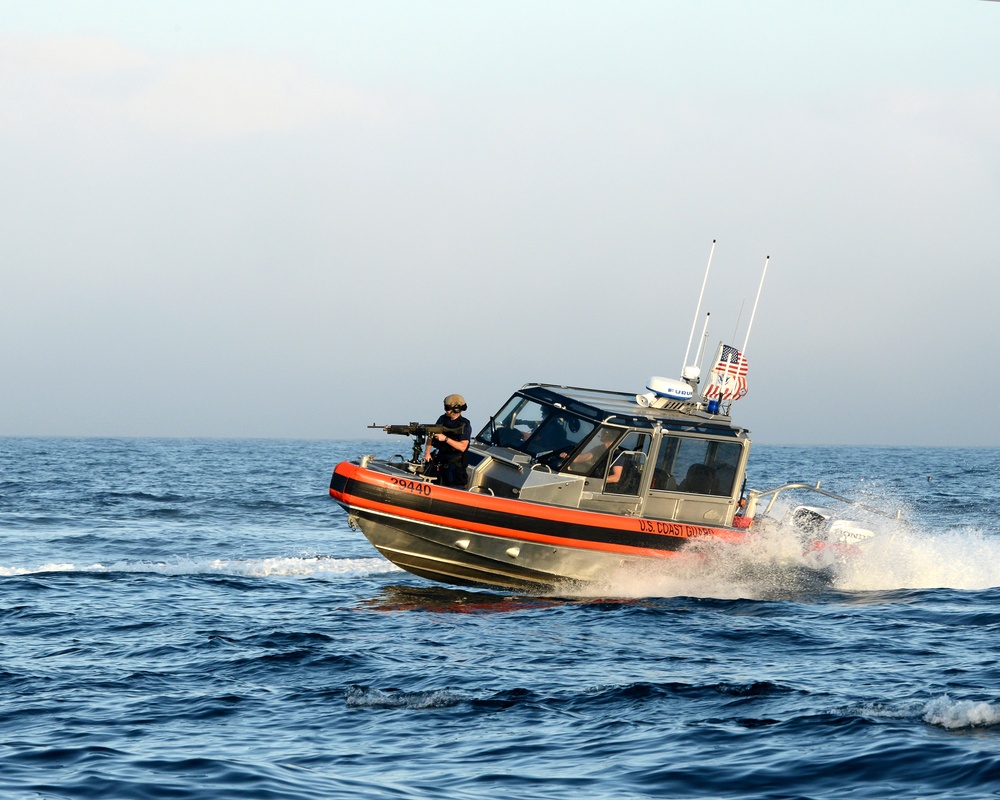 Multiple Coast Guard units participate in joint training exercise off the coast of San Diego