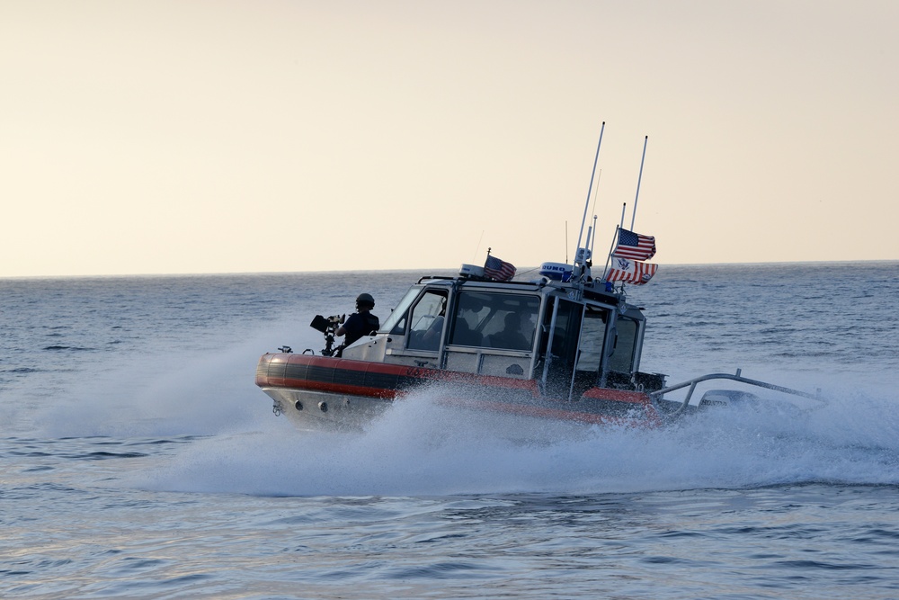 Multiple Coast Guard units participate in joint training exercise off the coast of San Diego