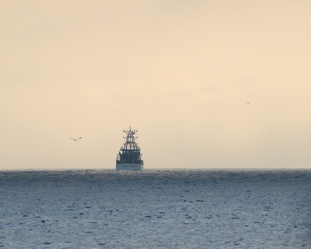 Multiple Coast Guard units participate in joint training exercise off the coast of San Diego