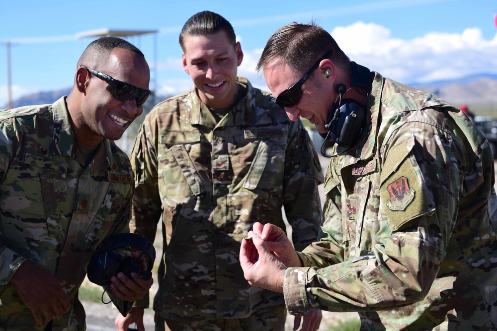 432nd Wing leadership weapons training