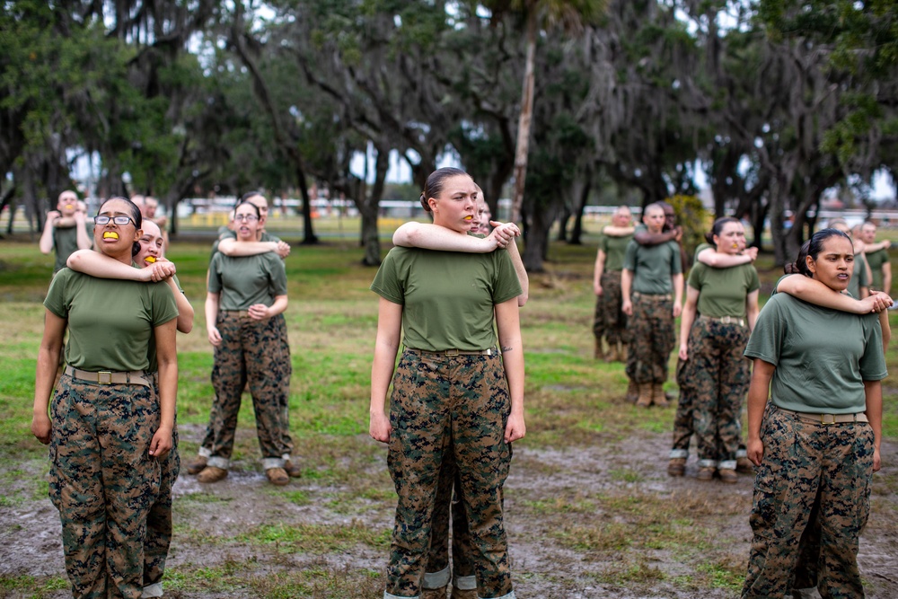 India Company Marine Corps Martial Arts Program - Counter to Chokes and Holds