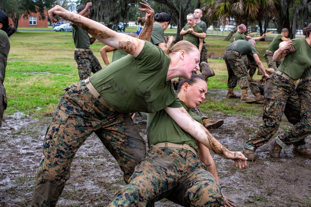 India Company Marine Corps Martial Arts Program - Counter to Chokes and Holds