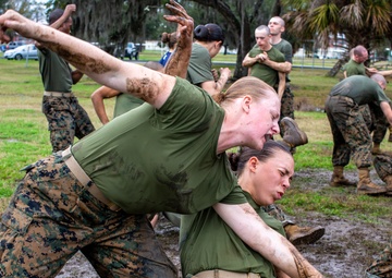 India Company Marine Corps Martial Arts Program - Counter to Chokes and Holds