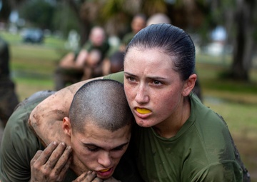 India Company Marine Corps Martial Arts Program - Counter to Chokes and Holds
