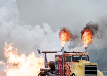 Shockwave jet truck lights up the Fort Wayne Air Show 2019