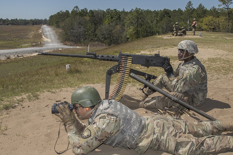 50th Regional Support Group soldiers train with crew-served weapons