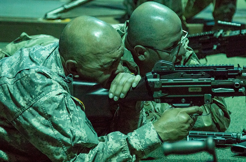 50th Regional Support Group trains with crew-served weapons