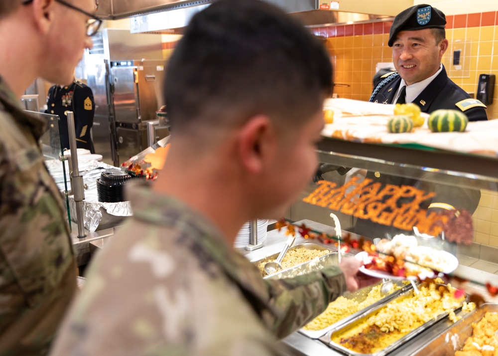 Leaders serve Thanksgiving meal at Stack Ivy Warrior Restaurant