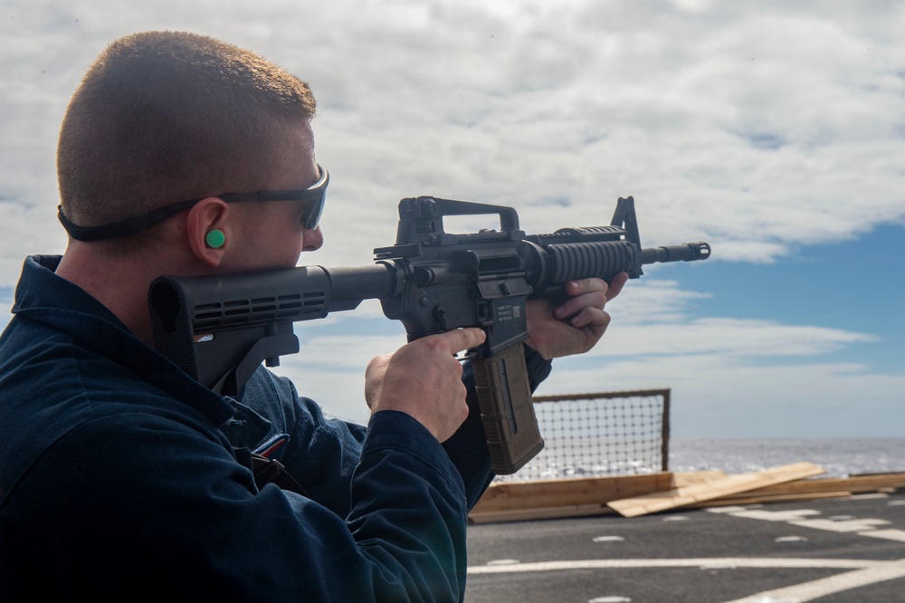 USS Barry Daily Operations