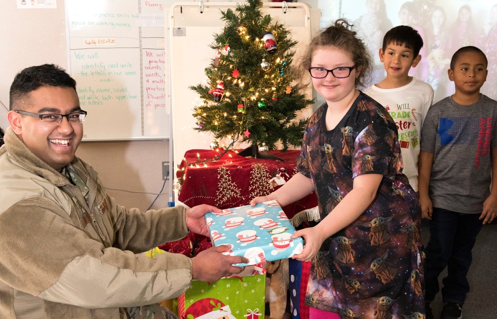 Schriever Airmen share holiday spirit