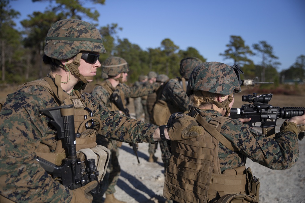 2nd Law Enforcement Battalion conducts updated rifle qualifications course