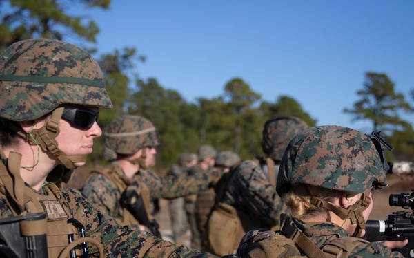 2nd Law Enforcement Battalion conducts updated rifle qualifications course