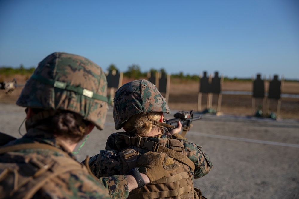 2nd Law Enforcement Battalion conducts updated rifle qualifications course
