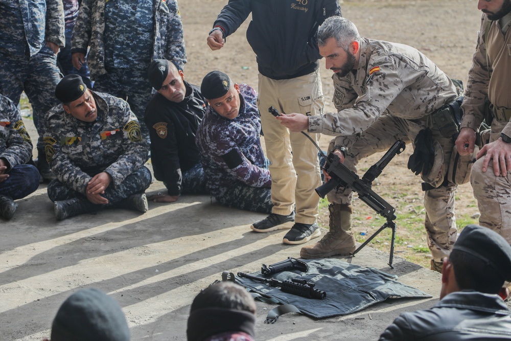 Weapons Training at Besmaya Training Center