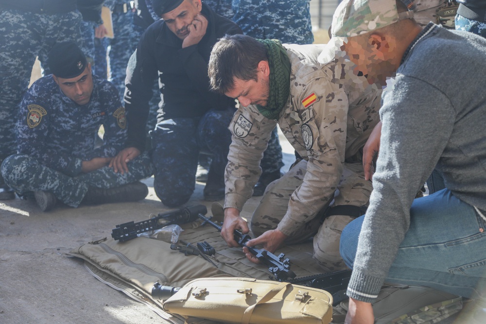 Weapons Training at Besmaya Training Center