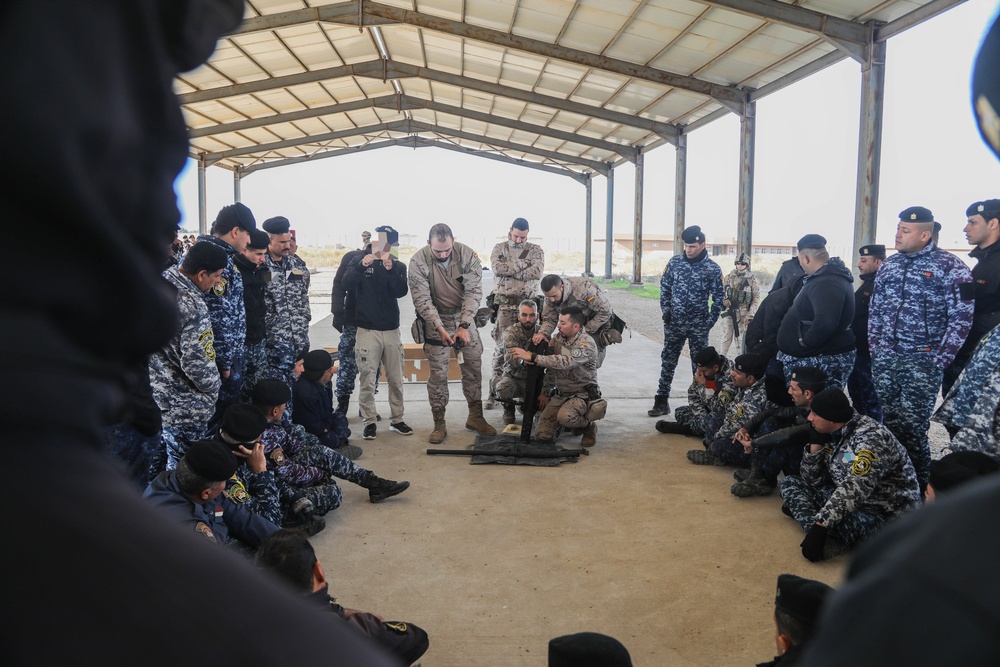 Weapons Training at Besmaya Training Center