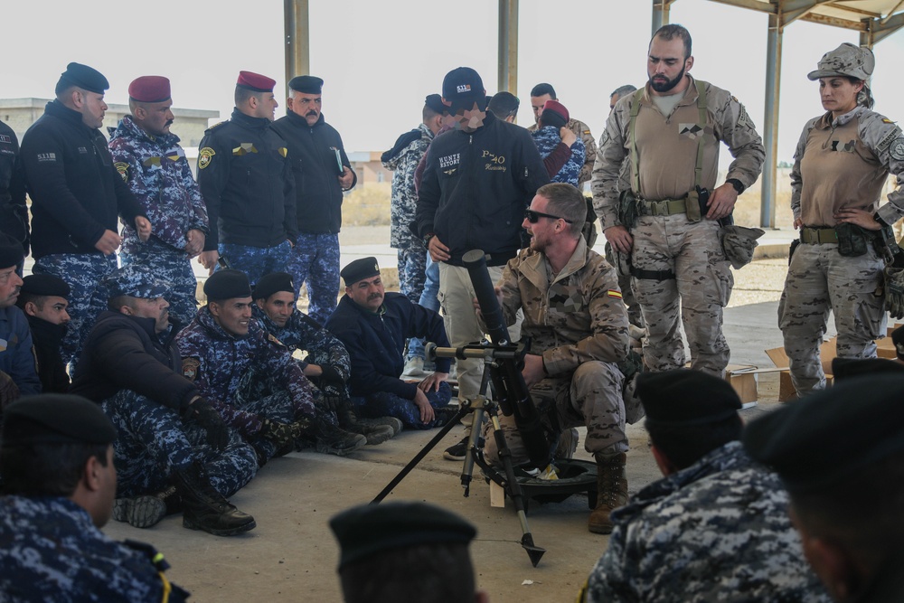 Weapons Training at Besmaya Training Center