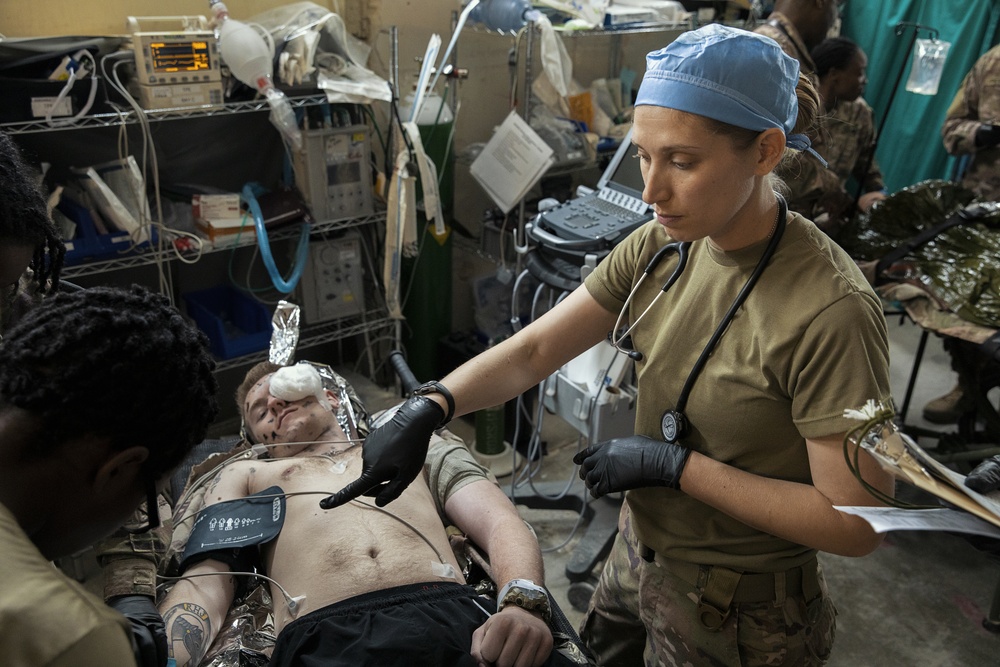 Al Asad Air Base Mass Casualty Exercise