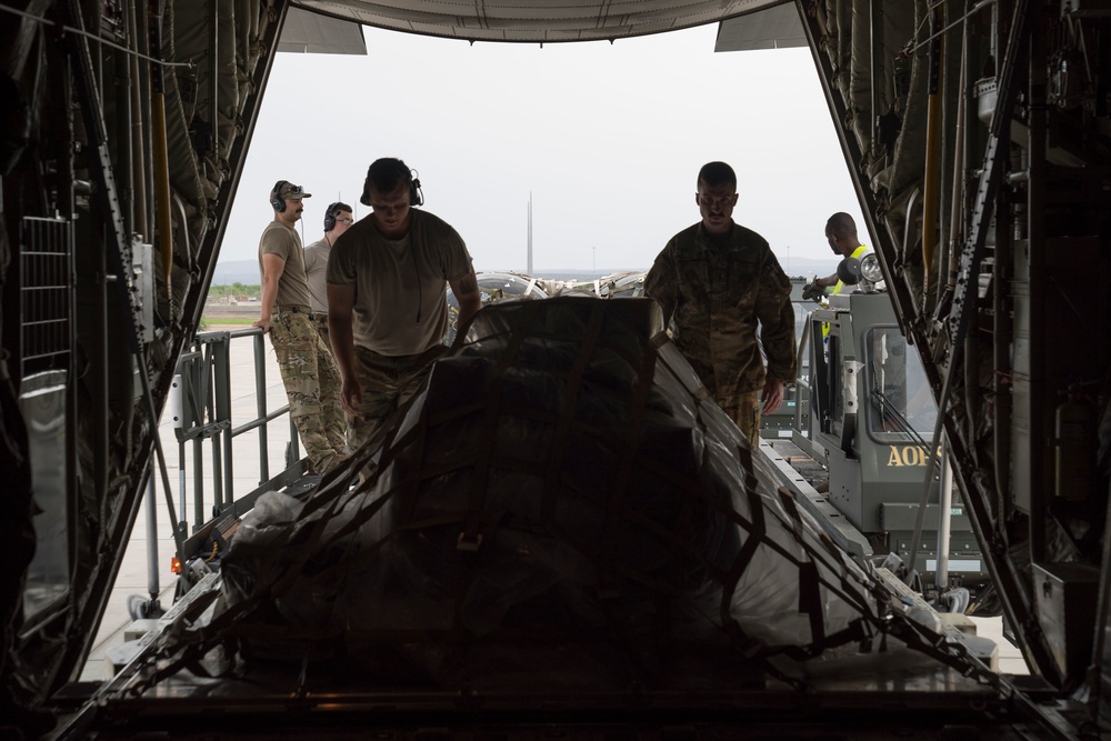 75th EAS Resupplies U.S. Forces on New Years Eve
