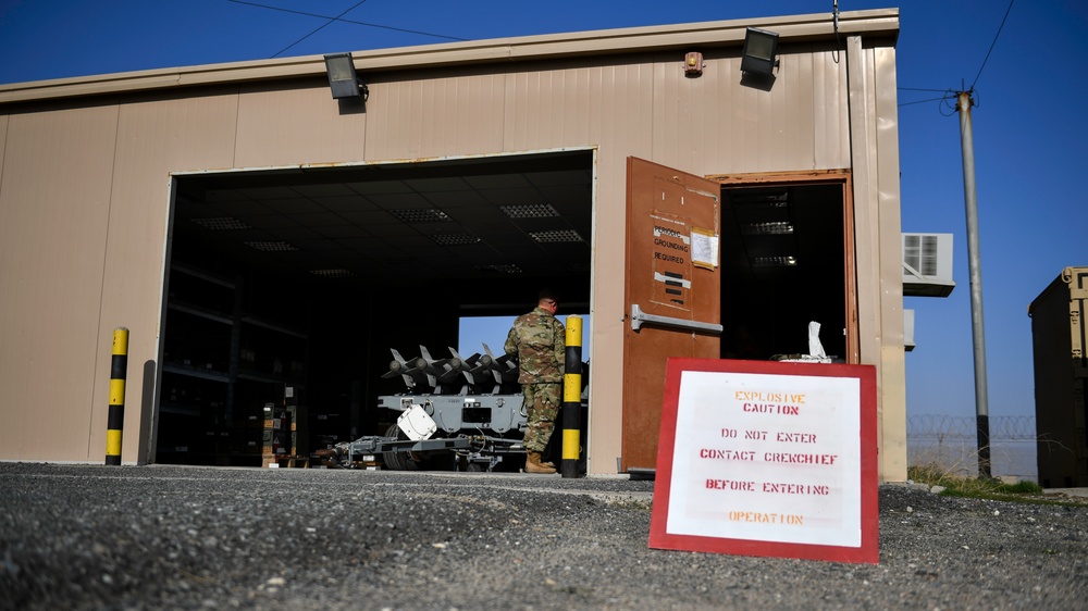 In your Boots: 386th Expeditionary Maintenance Squadron munitions flight