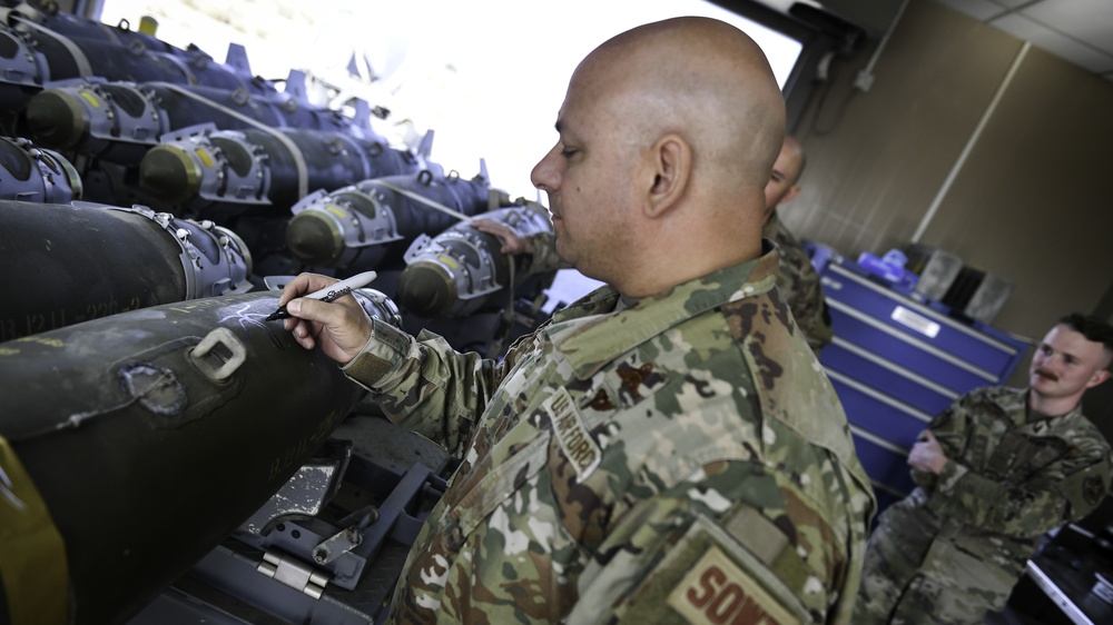 In your Boots: 386th Expeditionary Maintenance Squadron munitions flight