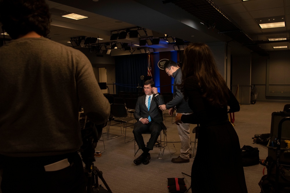 Esper Interviewed on MSNBC's Andrea Mitchell Reports