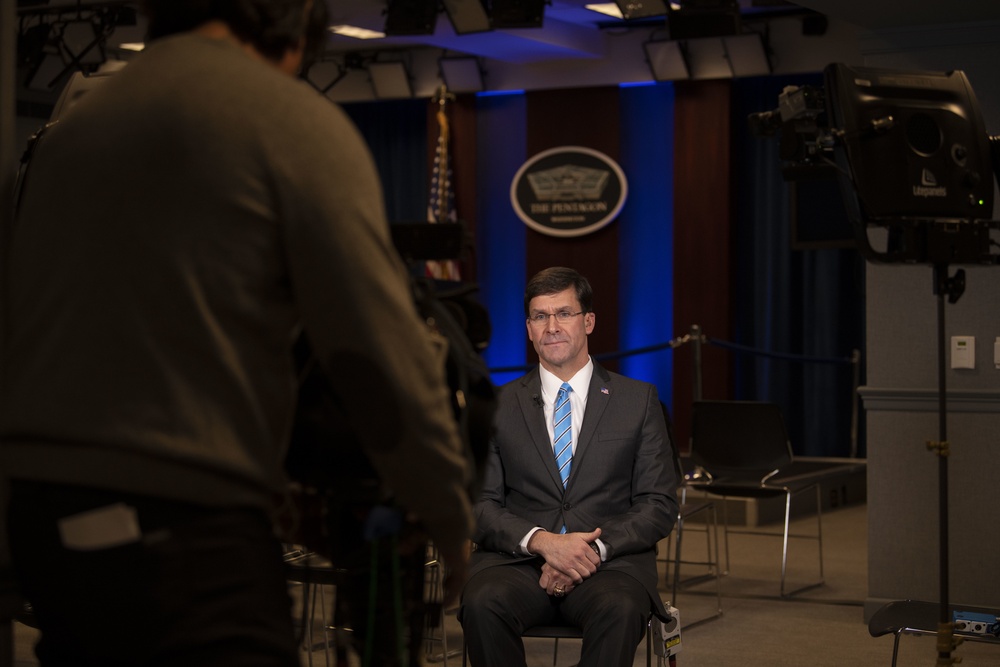 Esper Interviewed on MSNBC's Andrea Mitchell Reports