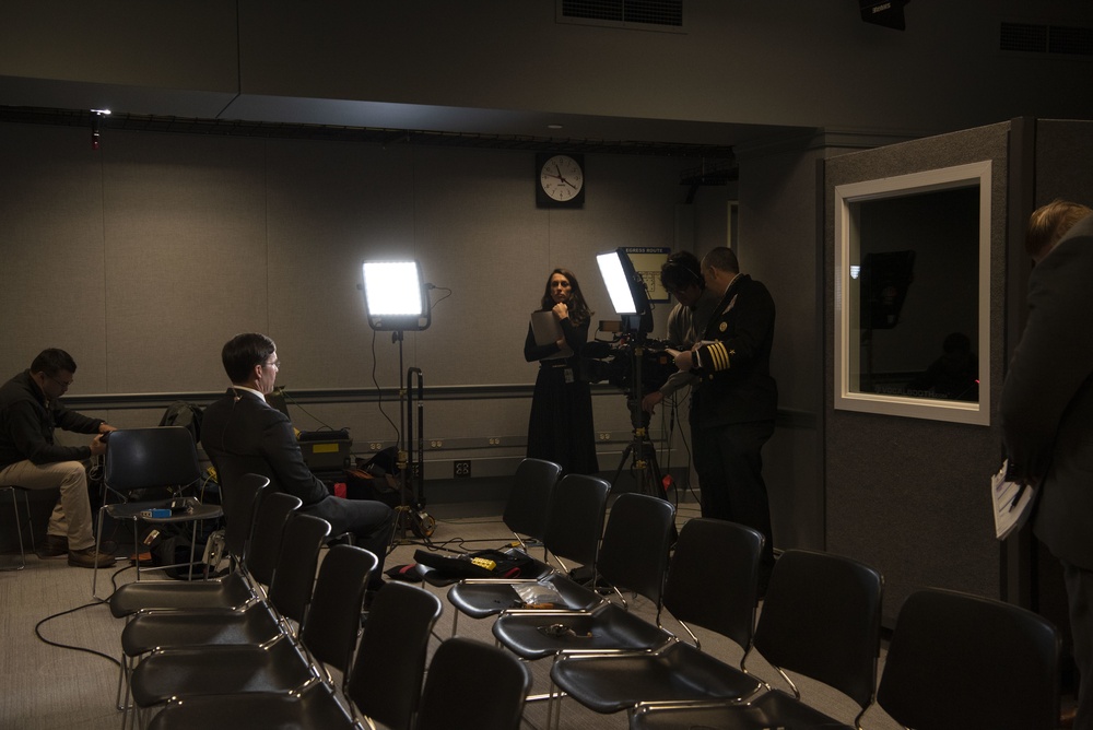 Esper Interviewed on MSNBC's Andrea Mitchell Reports