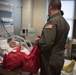 128th Air Refueling Wing members take time out of their day to visit the Milwaukee VA Hospital and deliver presents to veterans that will be hospitalized over the holidays. (U.S. Air National Guard photo by Master Sgt. Kellen Kroening/Released)